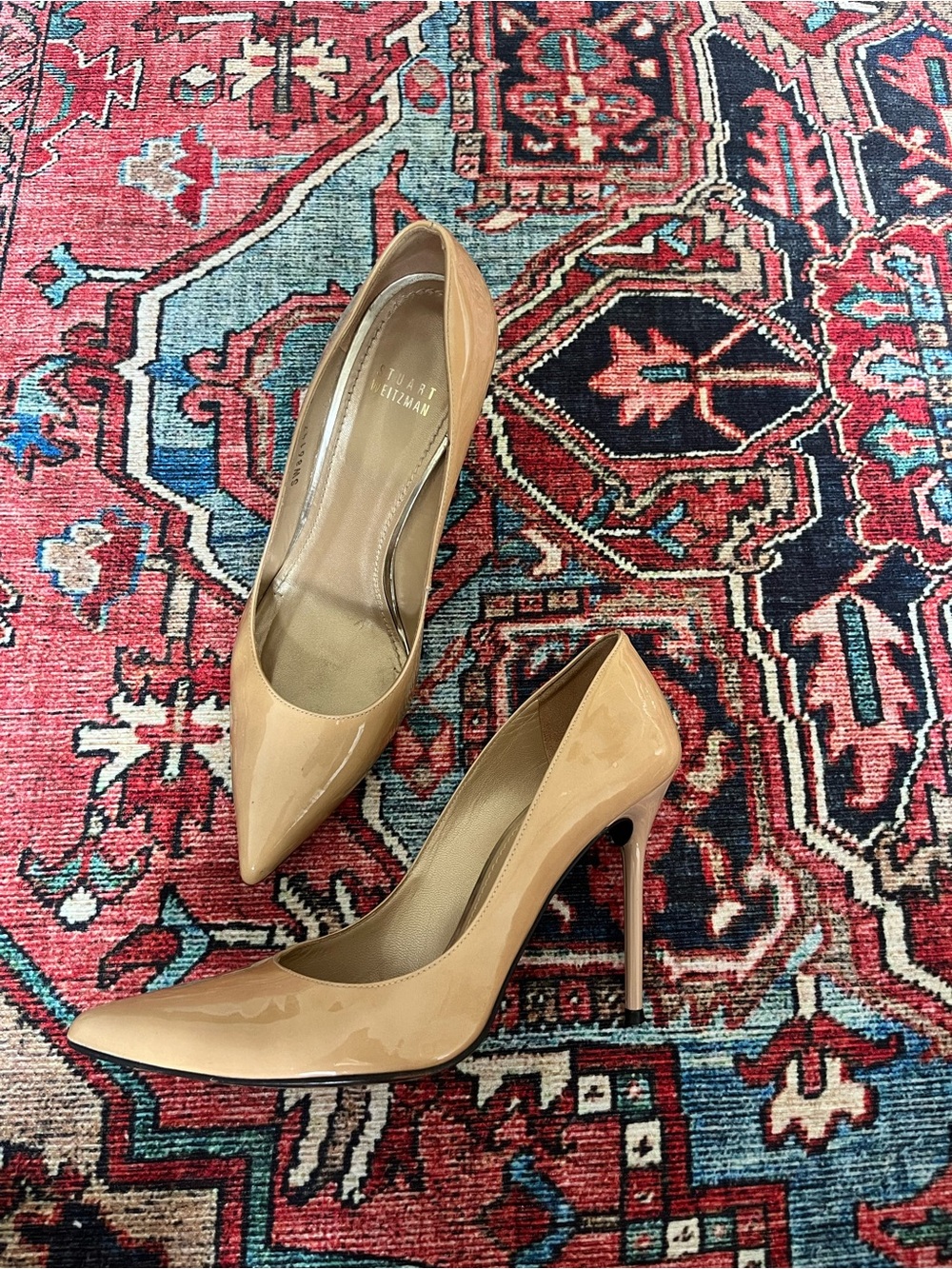 Stuart Weitzman Nude Heels